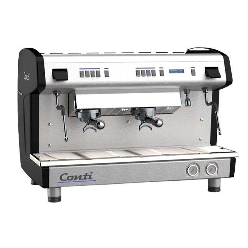 Conti Monaco X-ONE Tall Cup Tam Otomatik Espresso Makinesi, 2 Gruplu, Siyah