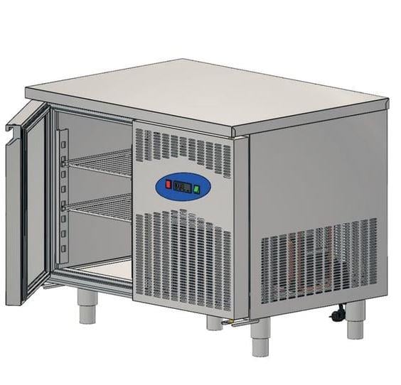Csa 1 Kapılı Tezgah Tip Derin Dondurucu, 95*70*85 cm, 304 Krom
