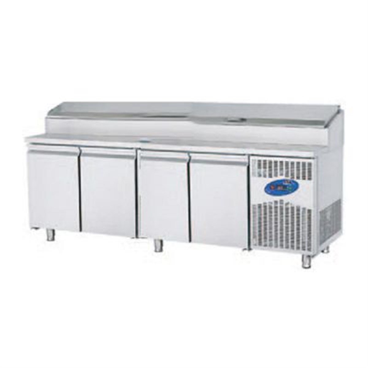 CSA CS-TEZ 4-700-Make Up Buzdolabı, 632 L, 4 Kapılı