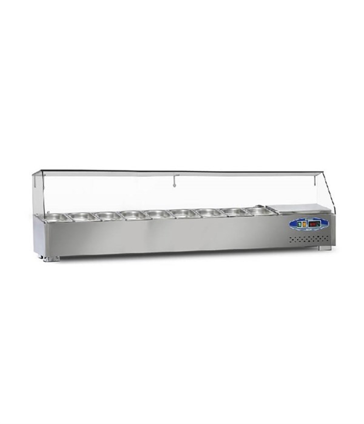 Dampak 10 Küvetli, Soğutmalı Set Üstü Saladbar 59 Lt