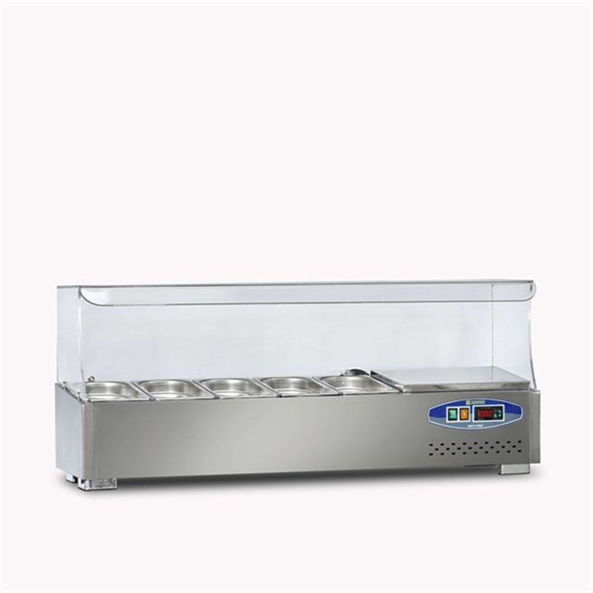 Dampak 5 Küvetli, Soğutmalı Set Üstü Saladbar 29 Lt