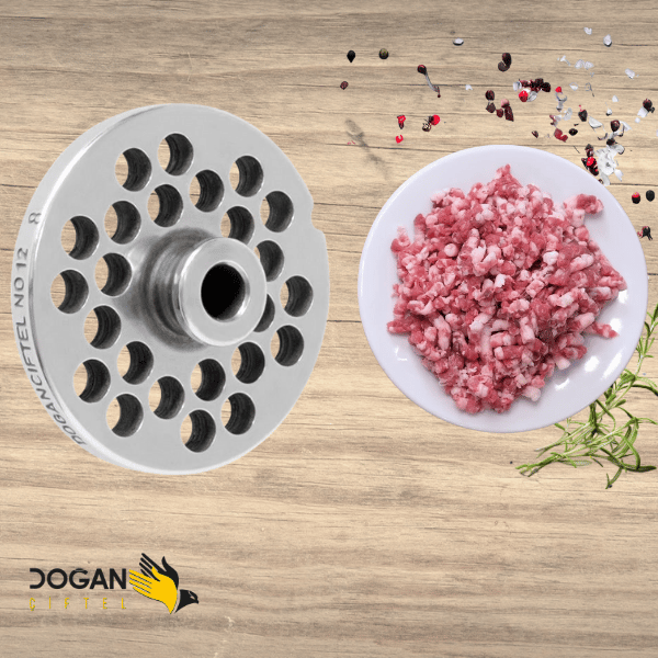 Doğan Çiftel 12 No Et Kıyma Makinesi Aynası 8 mm