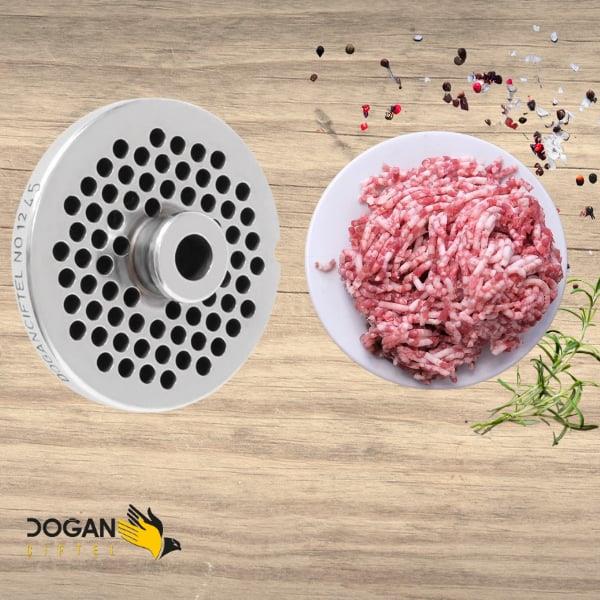 Doğan Çiftel 12 No Et Kıyma Makinesi Paslanmaz  Ayna 4,5 mm