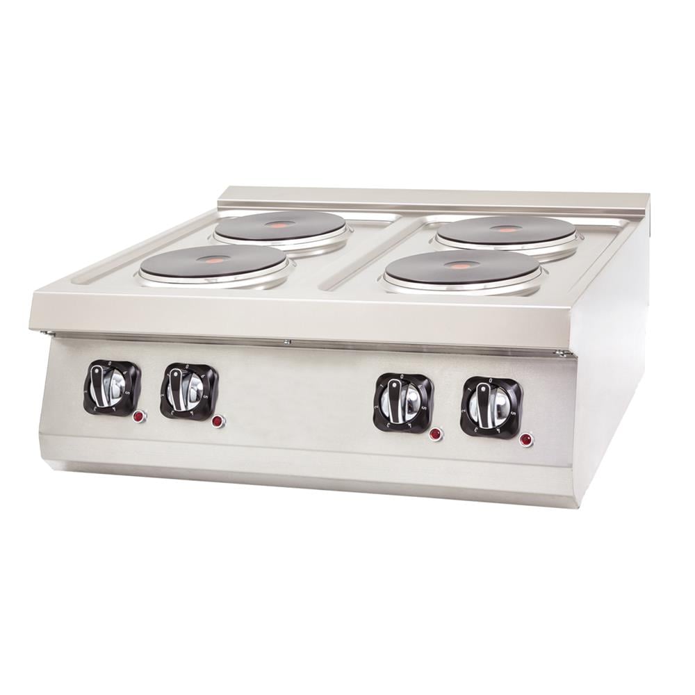 DRN 4'lü Elektrikli Ocak, Set Üstü, 60×63×30 cm