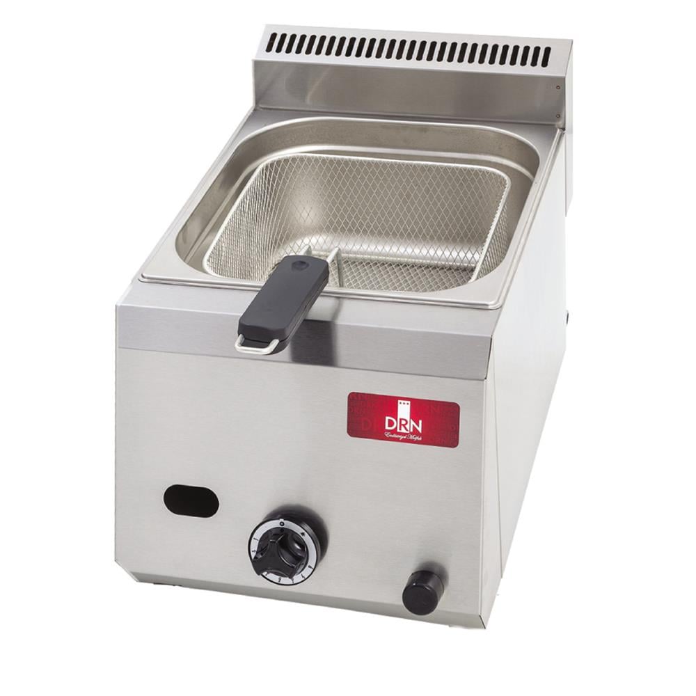 DRN Gazlı Fritöz, 8 Litre, DRNFRTG-8
