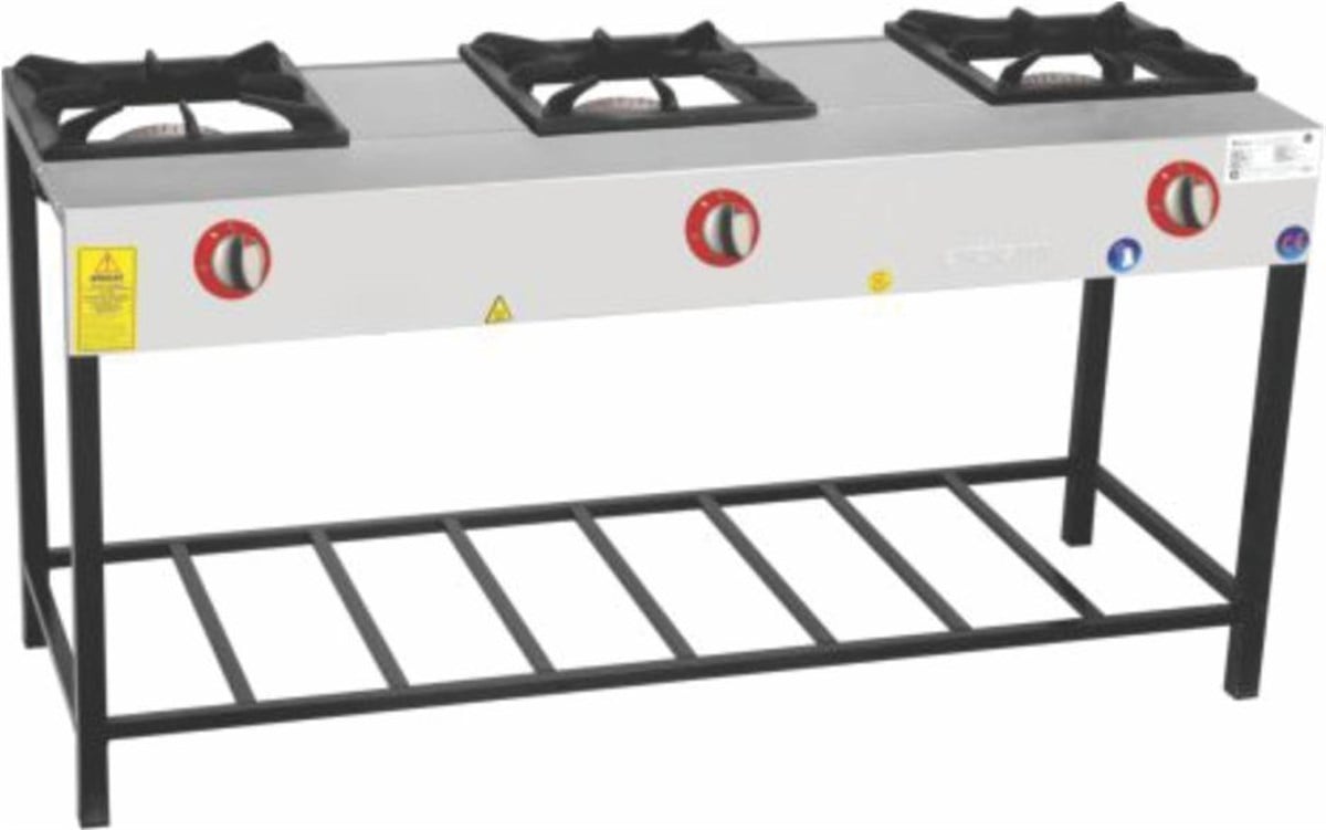 Emeksan 3'Lü Yüksek Ayak 139*48*70 cm Gazlı/Tüplü Ce Belgeli