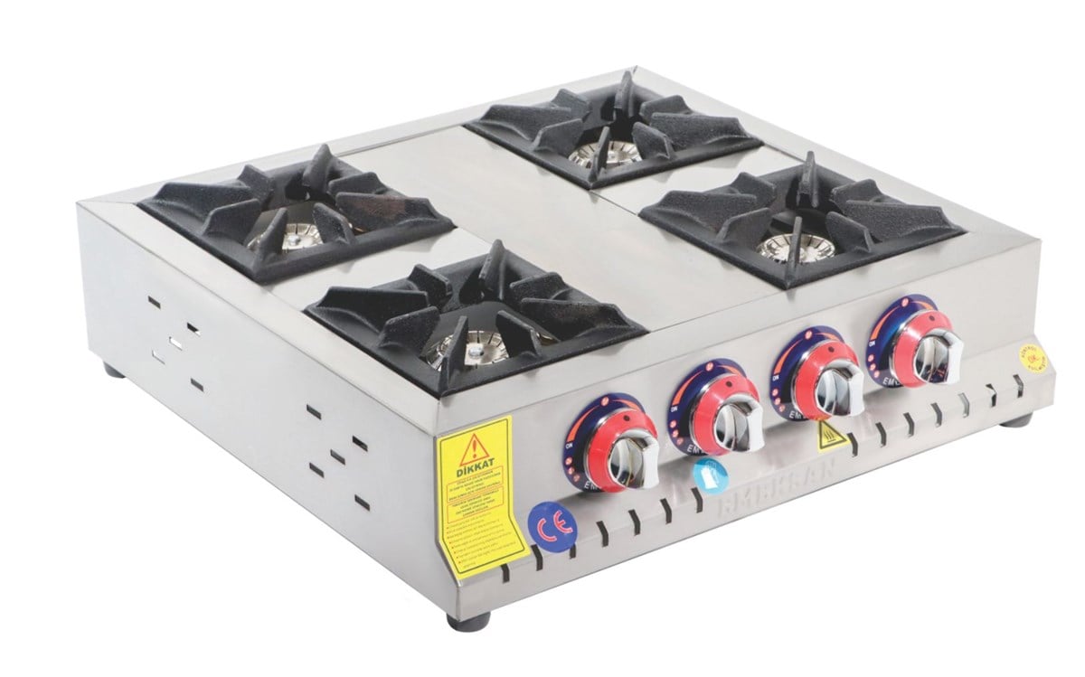 Emeksan 4'lÜ Set Üstü Mini Ocak 60*60*14 cm