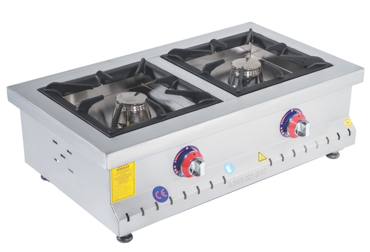 Emeksan Gazlı Set Üstü Ocak 2'Li 80*45*25 cm