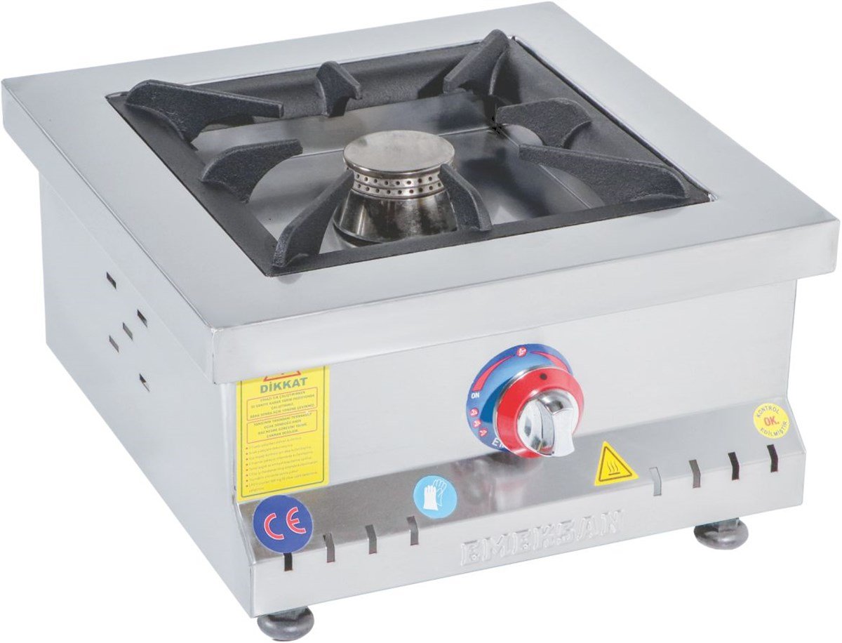 Emeksan Gazlı Set Üstü Ocak Tekli 45*45*25 cm