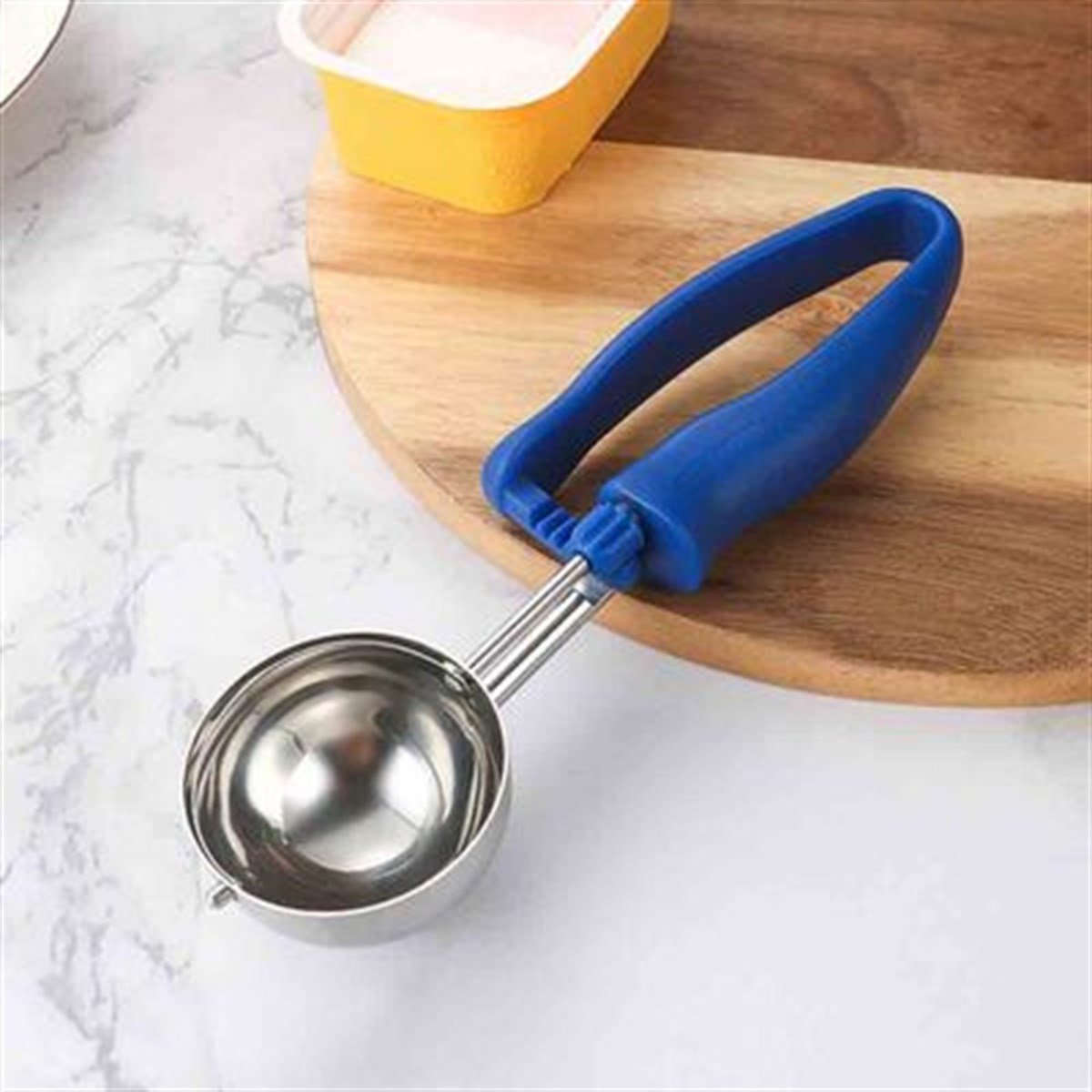 Epinox DMP-40 Dondurma Makası Plastik Saplı  40 mm