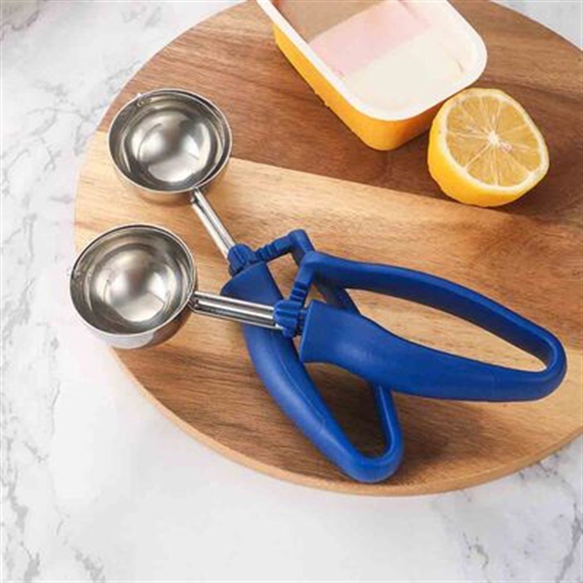 Epinox DMP-45 Dondurma Makası Plastik Saplı  45 mm