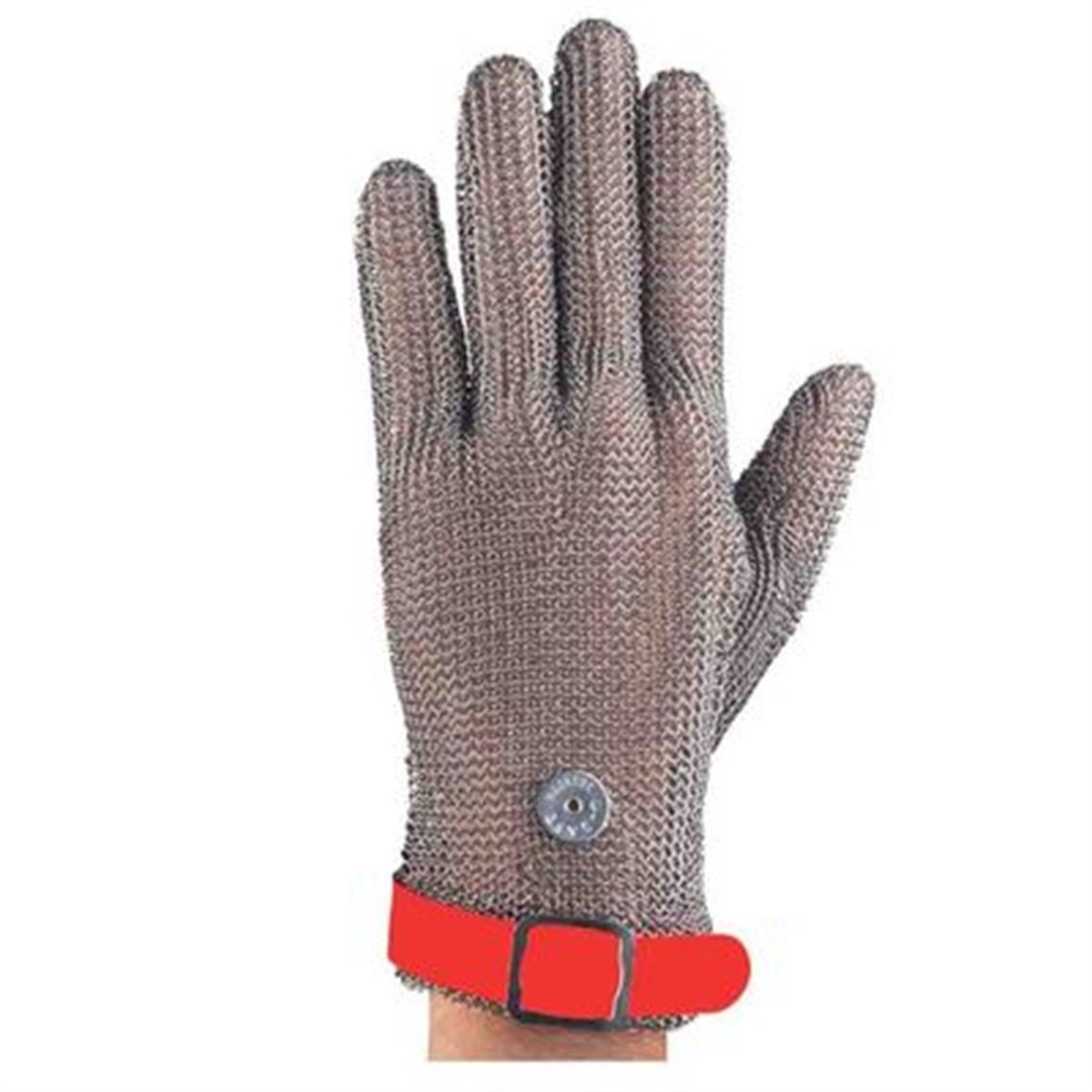 Epinox EL-K2M Çelik Eldiven Kırmızı (M)