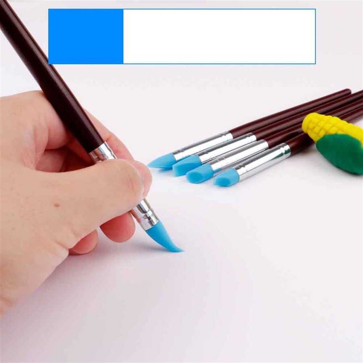 Epinox PFS-10 Fırça Seti Silikon Uçlu