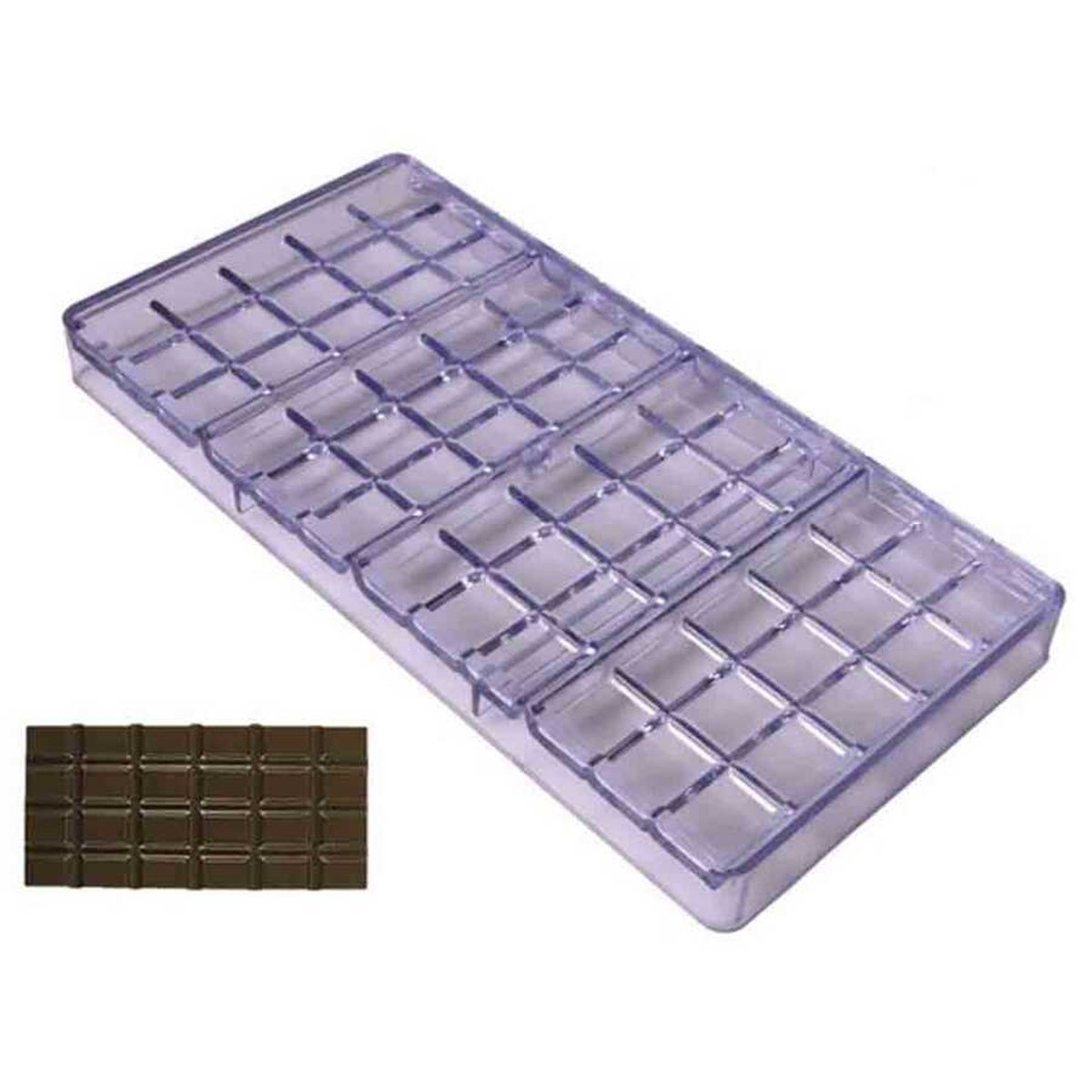 Epinox TBL-135 Polikarbon Çikolata Kalıbı Tablet 27,5*13,5 cm