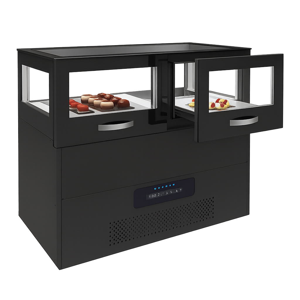 Frenox  130x70x110 cm.Pasta Vitrin Buzdolabı JB130-SY-T