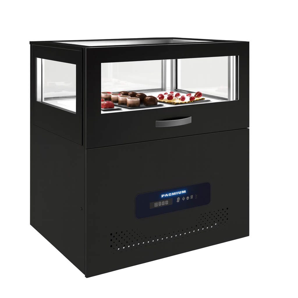 Frenox  90x70x110 cm.Çikolata Vitrin Buzdolabı JB90-SY-T