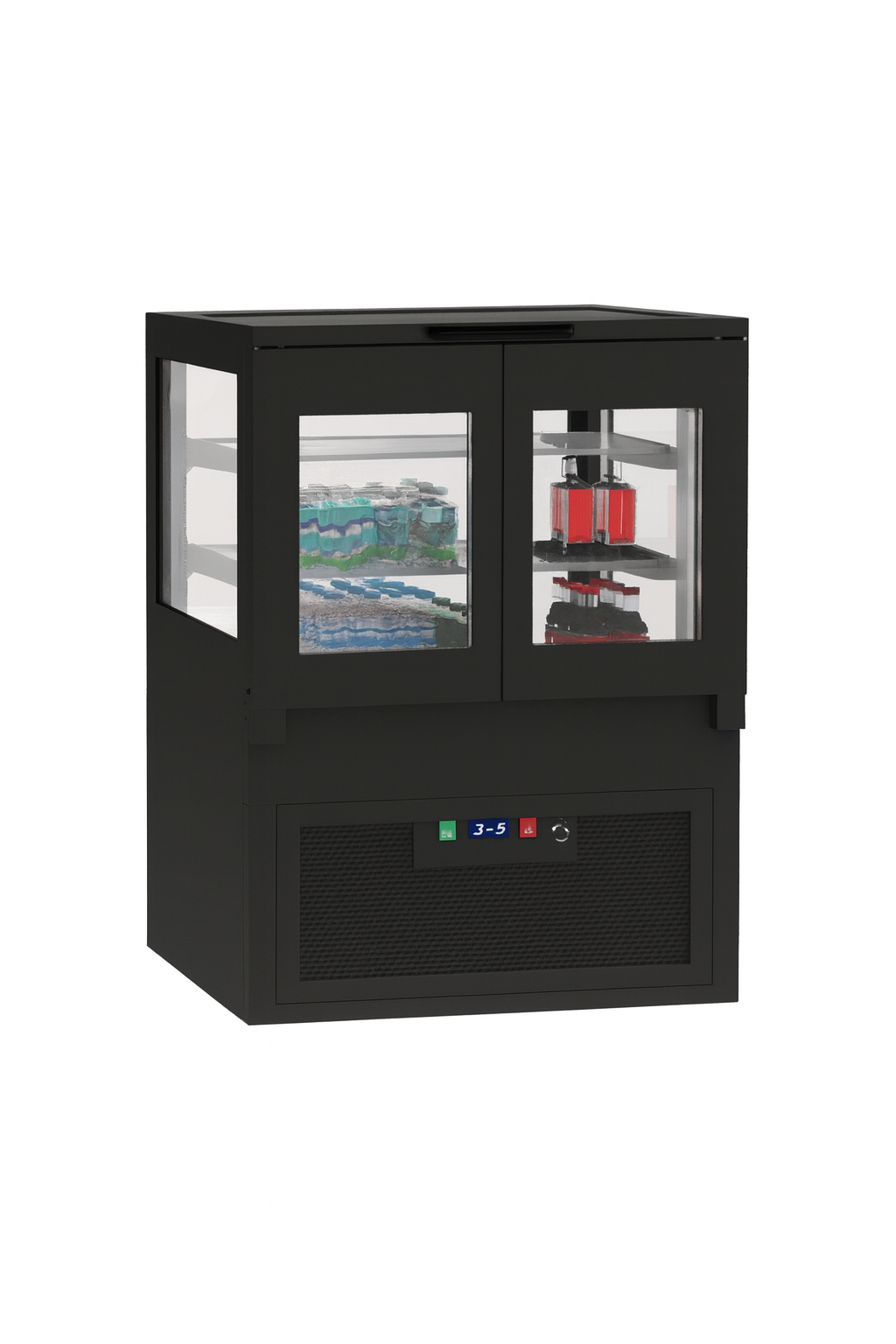 Frenox 90x78x130 cm. 300 lt. Önü Açık Soğuk Teşhir Dolabı VTN90-OP-SY