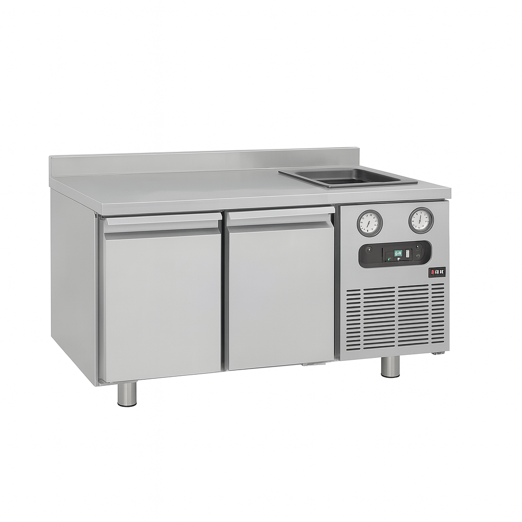 Frenox Evyeli Tezgah Tipi 2 Kapılı Buzdolabı CSN2-E-R290