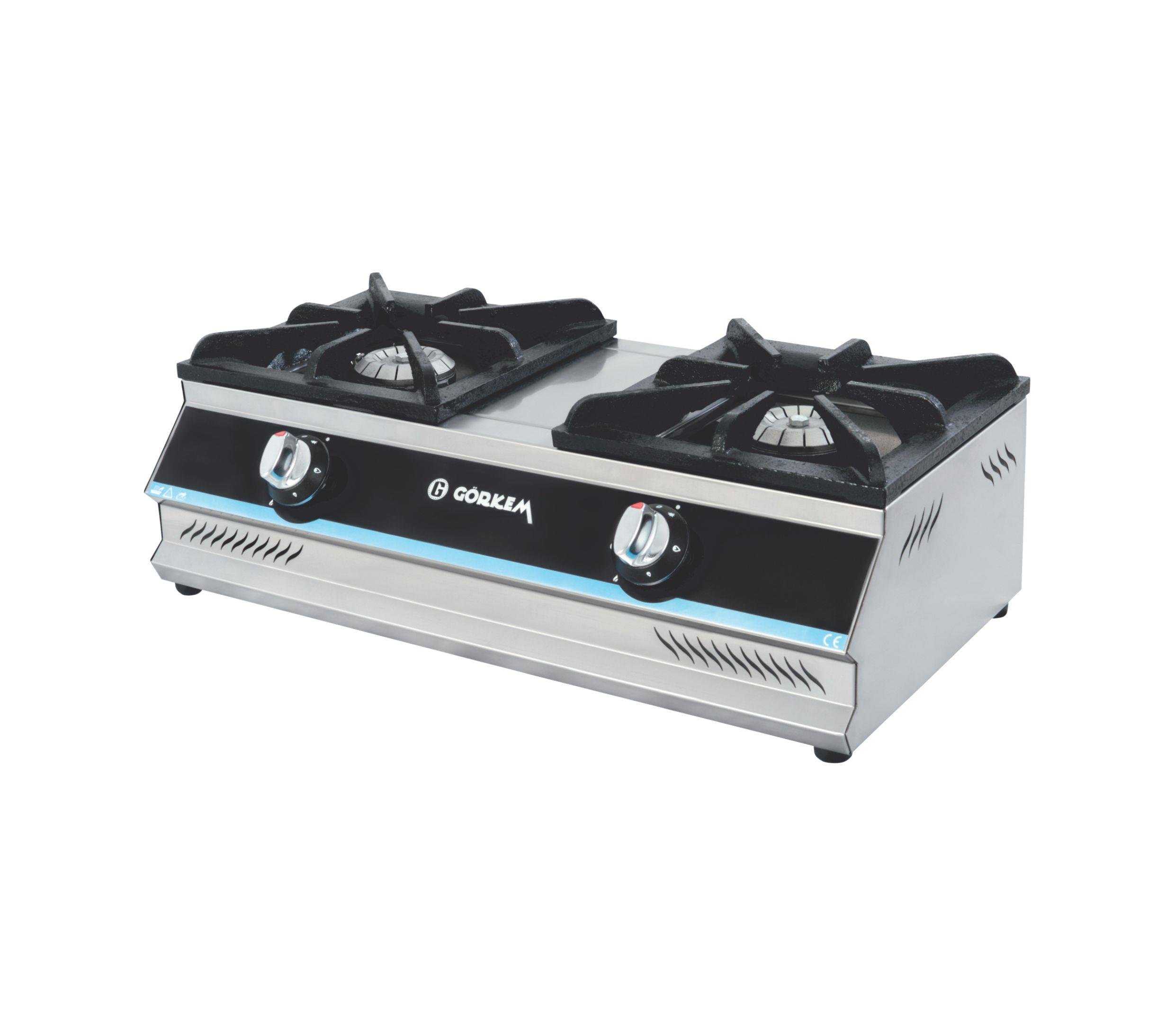 Görkem 2 Li Taban Set Üstü Mini Ocak Süper Yanışlı, 60*35*20 cm