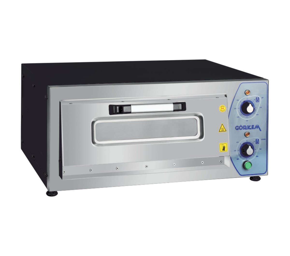 Görkem 52*52 Tek Katlı Pizza Fırını Elektrikli 25*4 Pizza 