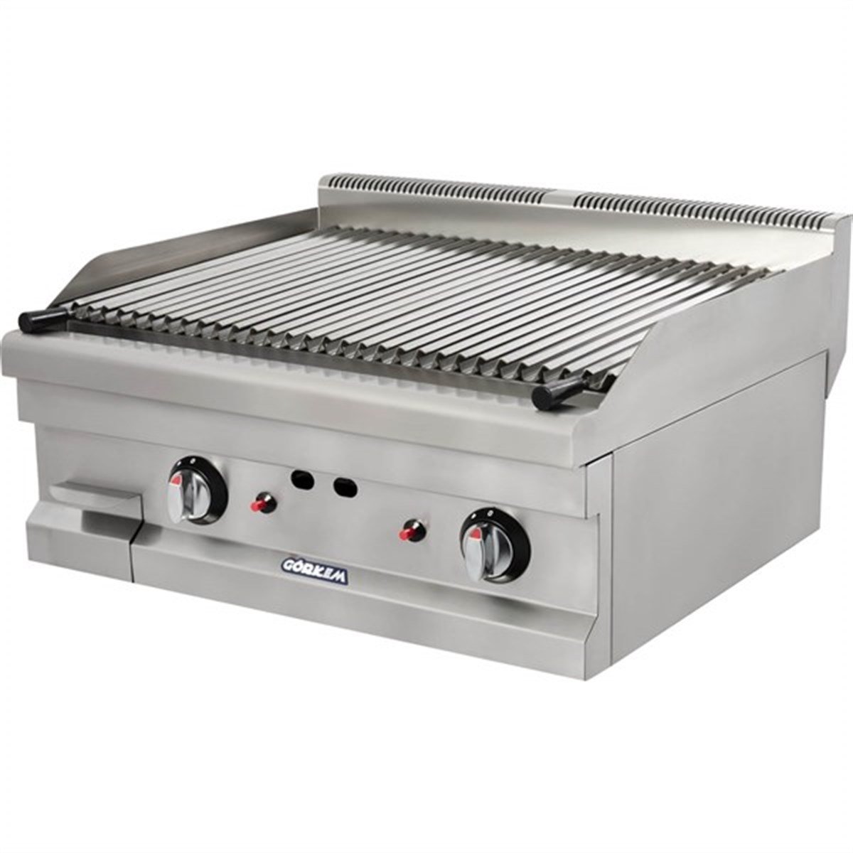 Görkem Doğalgazlı/Tüplü 80 cm Lavataş Izgara 700'Lük Seri, 80x71x42 cm