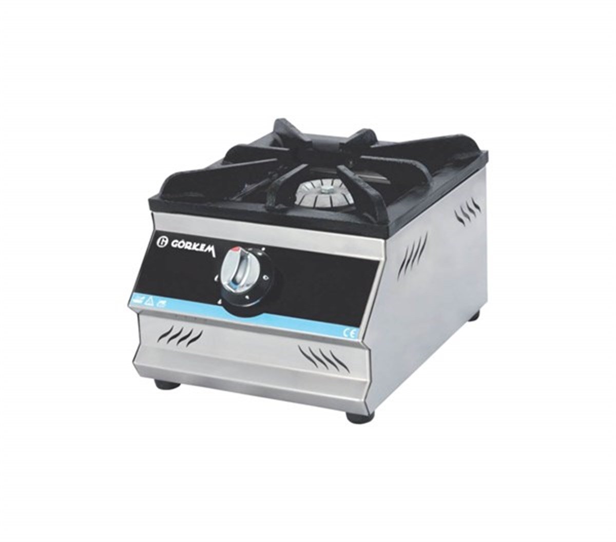 Görkem Tekli Ocak Set Üstü Doğalgazlı/Tüplü 25x35x20 cm