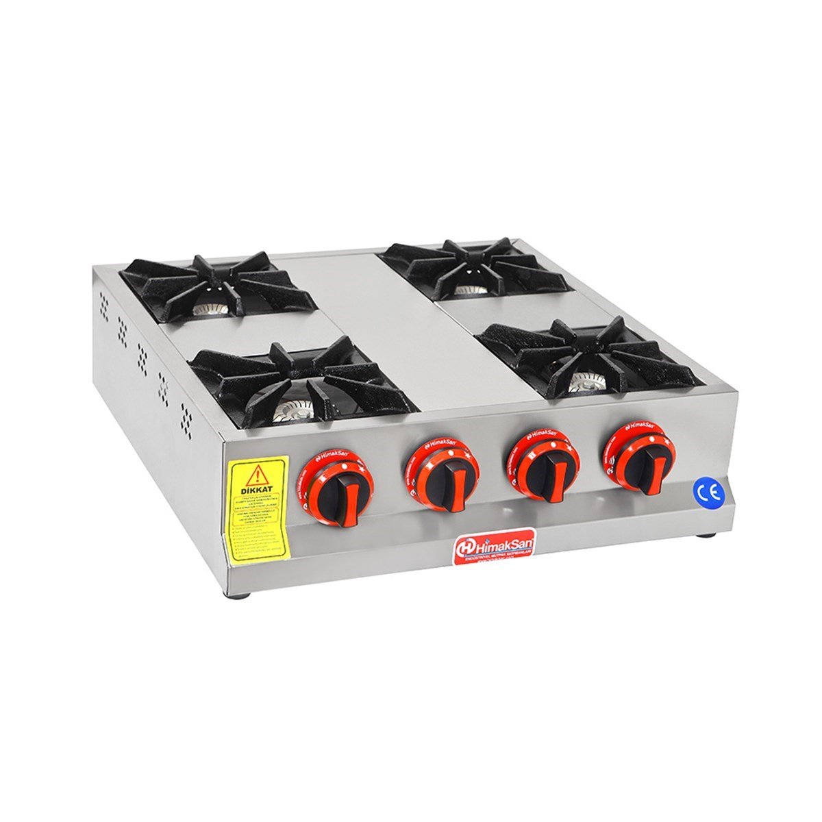Himaksan 4 Lü  Mini Set Üstü Ocak Gazlı Ce Belgeli 60*60*14
