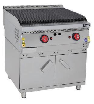 Himaksan Gazlı Lavataşlı Döküm Izgara 80*70*85 cm