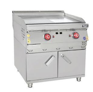 Himaksan Gazlı Playt Izgara Yarı Düz Yarı Oluku 80*70*85 cm