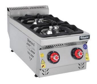 Himaksan Set Üstü 2 Li Gazlı Ocak, 40x70x30 cm