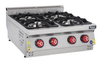 Himaksan Set Üstü 4 Lü Gazlı Ocak, 80x70x30 cm