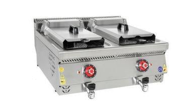 Himaksan Set Üstü Elektrikli Fritöz 12+12 Litre, 80*70*30 cm