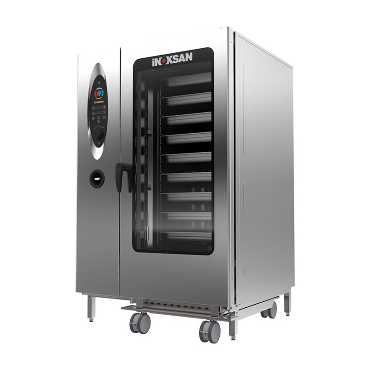 İnoksan FBE-40T Kombi Fırın, 40 Tepsi Kapasiteli, Elektrikli