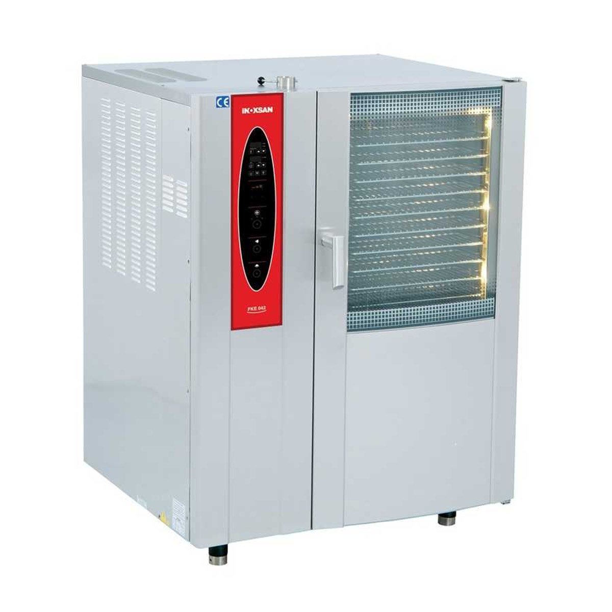 İnoksan INO-FBE042 Buhar Konveksiyonlu Fırın, GN 1/1 40 Tepsi Kapasiteli, Elektrikli