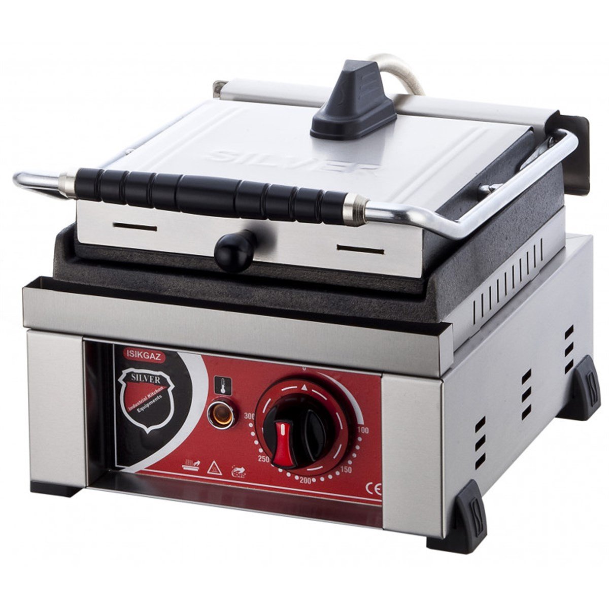 Işıkgaz Silverinox Style Elektrikli Döküm 8 Dilim Tost Makinesi