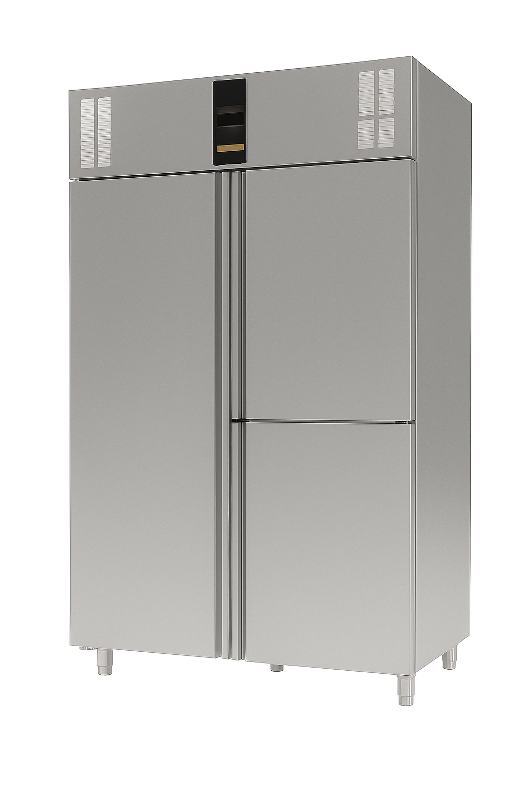 Ndustrio 1 Tam 2 Yarım Kapılı,Üstten Motorlu Snack.Dik Tip Derin Dondurucu PNX-CNS-203-UC