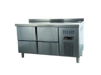 Ndustrio TNG-72-4D Tezgah Tip Gastronorm Derin Dondurucu, 4 Çekmeceli