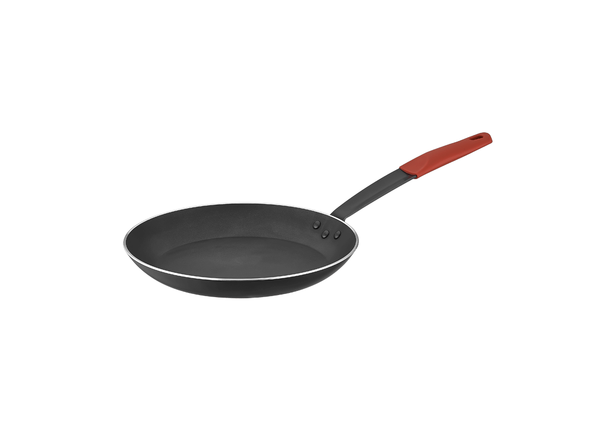 Net Çelik Alüminyum Yayvan Tava Safran Serisi 28 cm