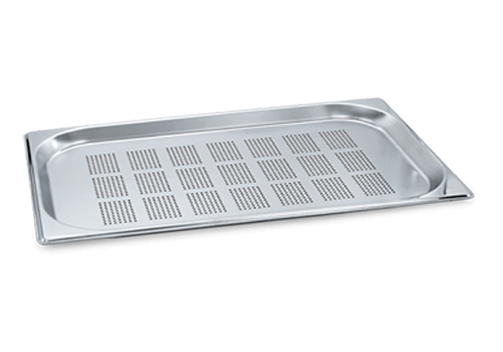 Net Çelik GN 1/1 - 10  cm Delikli Gastronom Küvet (53 x 32.5 cm) 14 lt  