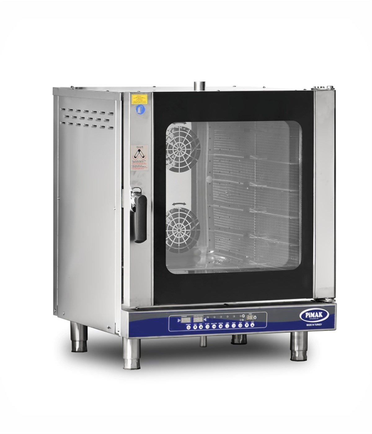 Pimak 6 Tepsili Dijital Patisserie Fırın, Elektrikli, 80,5x87x103 Cm