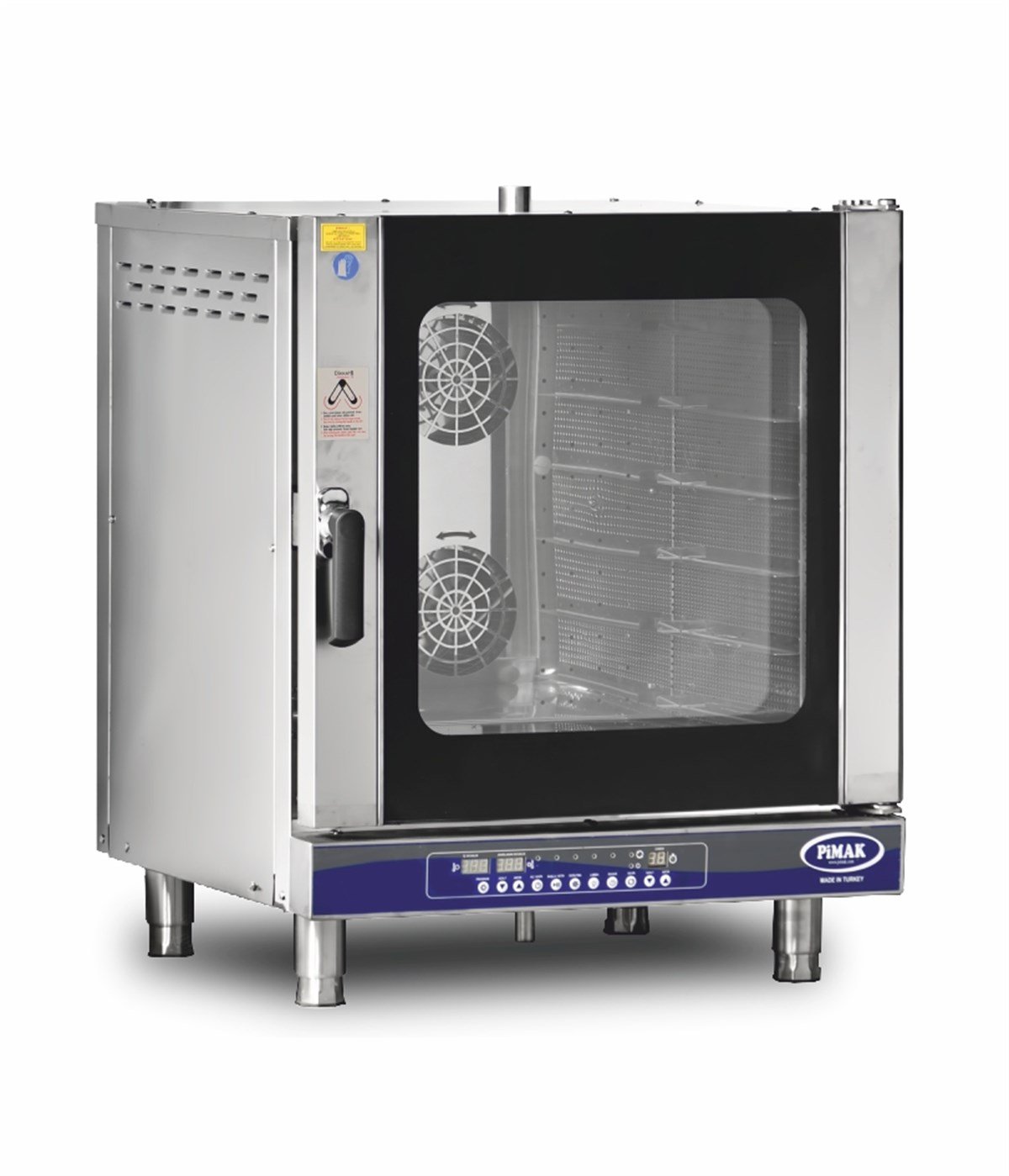 Pimak 9 Tepsili Dijital Patisserie Fırın, Elektrikli, 80,5x87x135 Cm