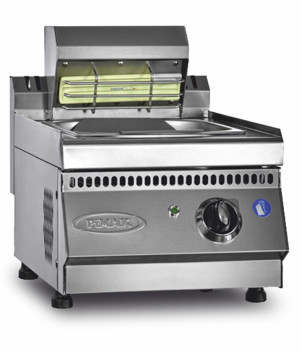 Pimak Patates Dinlendirme Ünitesi, Set üstü, Elektrikli, 40×60×30 cm