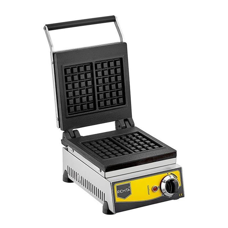 Remta W10 Tekli Kare Model Waffle Makinesi, Elektrikli W10