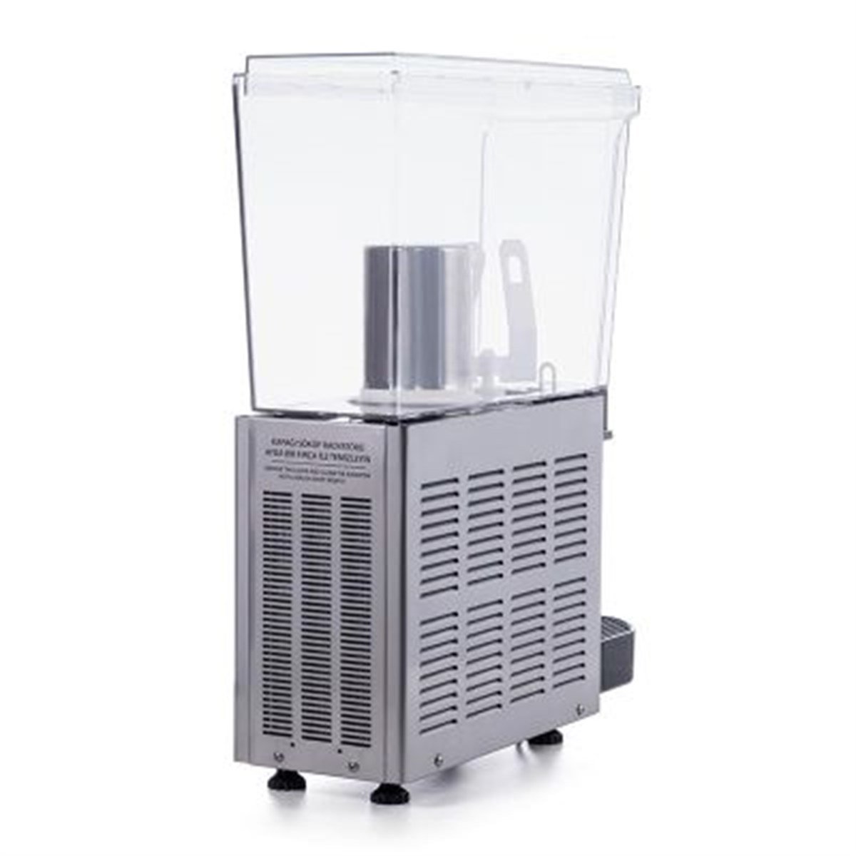Samixir Klasik Mono Soğuk İçecek Dispenseri, 20 L, Karıştırıcılı, Inox