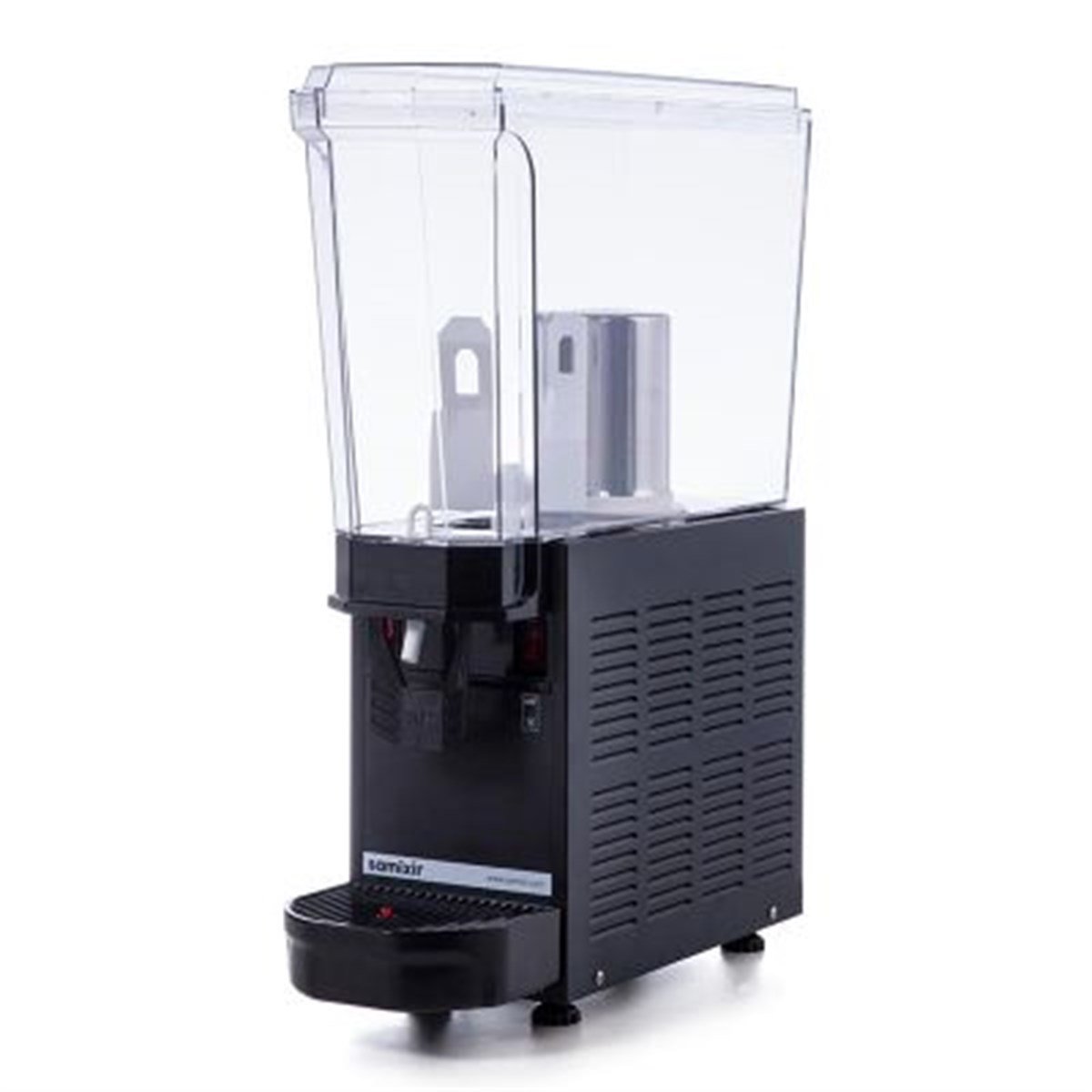 Samixir Klasik Mono Soğuk İçecek Dispenseri, 20 L, Karıştırıcılı, Siyah
