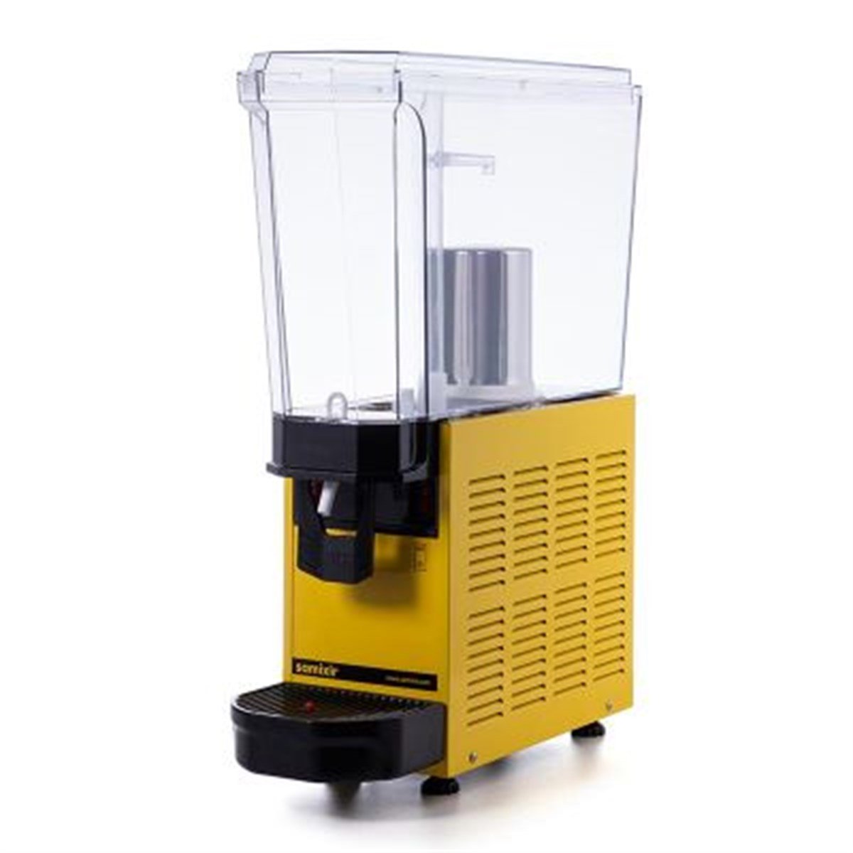 Samixir Klasik Mono Soğuk İçecek Dispenseri, 20 L, Fıskiyeli, Sarı