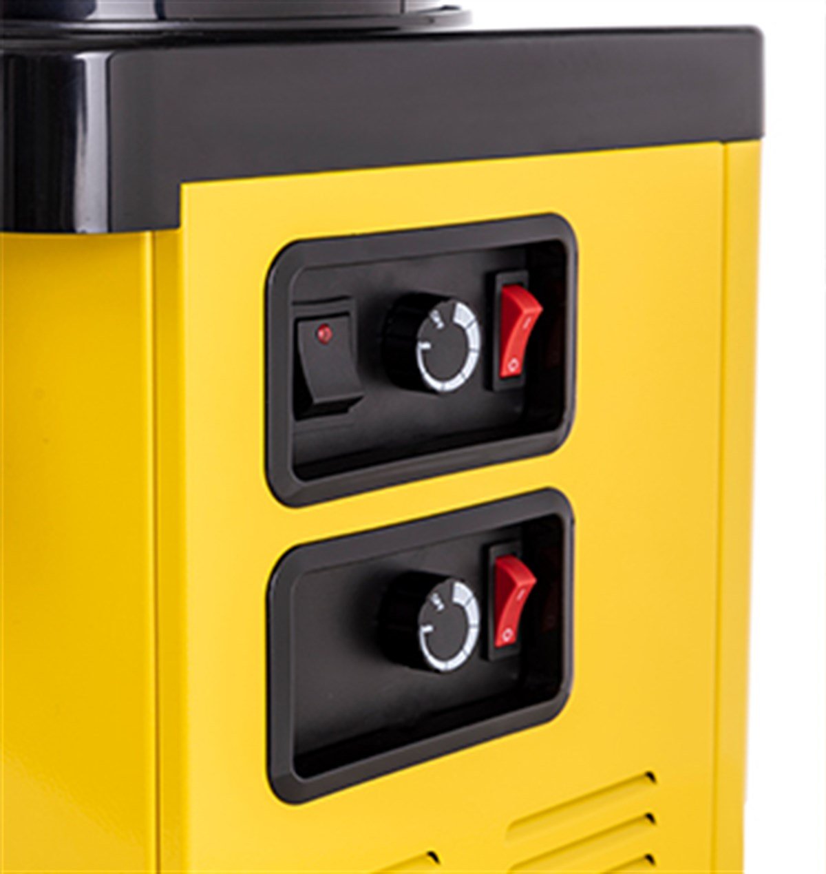 Samixir M10 Twin Panoramik Soğuk İçecek Dispenseri, 10+10 L, Sarı