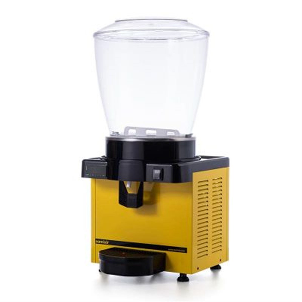 Samixir M22 Panoramik Soğuk İçecek Dispenseri, 22 L, Dijital, Sarı