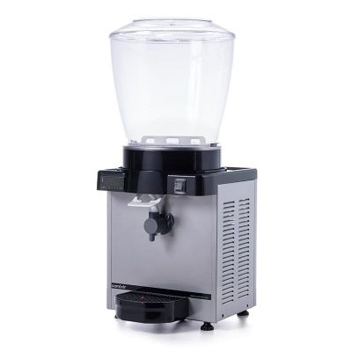 Samixir Panoramik Köpüklü Ayran Dispenseri, 22 L, Dijital, Inox