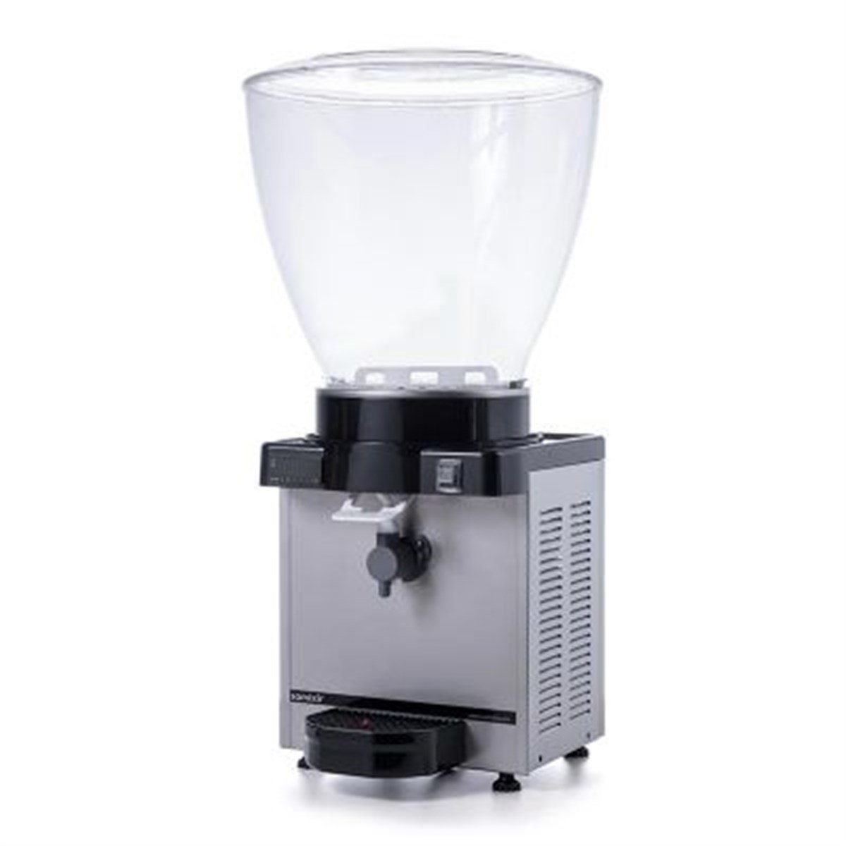 Samixir Panoramik Köpüklü Ayran Dispenseri, 40 L, Dijital, Inox